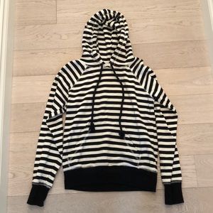 Striped hoodie